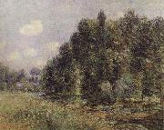 Gustave Loiseau Banks of the Seine painting